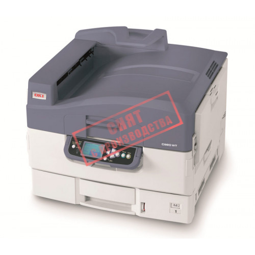 ЦВЕТНОЙ ПРИНТЕР A3 С БЕЛЫМ ТОНЕРОМ OKI С920WT