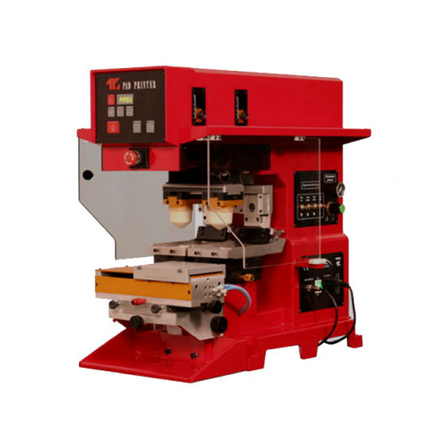 TIC-183S - ДВУХКРАСОЧНЫЙ НАСТОЛЬНЫЙ ПНЕВМОМЕХАНИЧЕСКИЙ ТАМПОННЫЙ СТАНОК