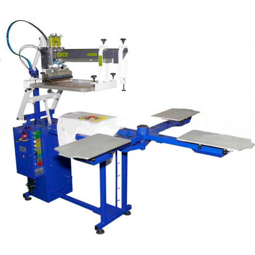 ПОЛУАВТОМАТИЧЕСКИЙ ТРАФАРЕТНЫЙ СТАНОК ДЛЯ ТЕКСТИЛЯ SCHULZE НАT 5070 4/1