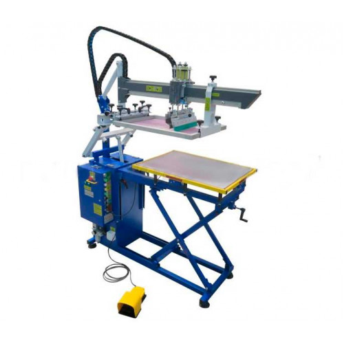 ПОЛУАВТОМАТИЧЕСКИЙ ТРАФАРЕТНЫЙ СТАНОК ДЛЯ ГАБАРИТНЫХ ИЗДЕЛИЙ SCHULZE НАН 5080